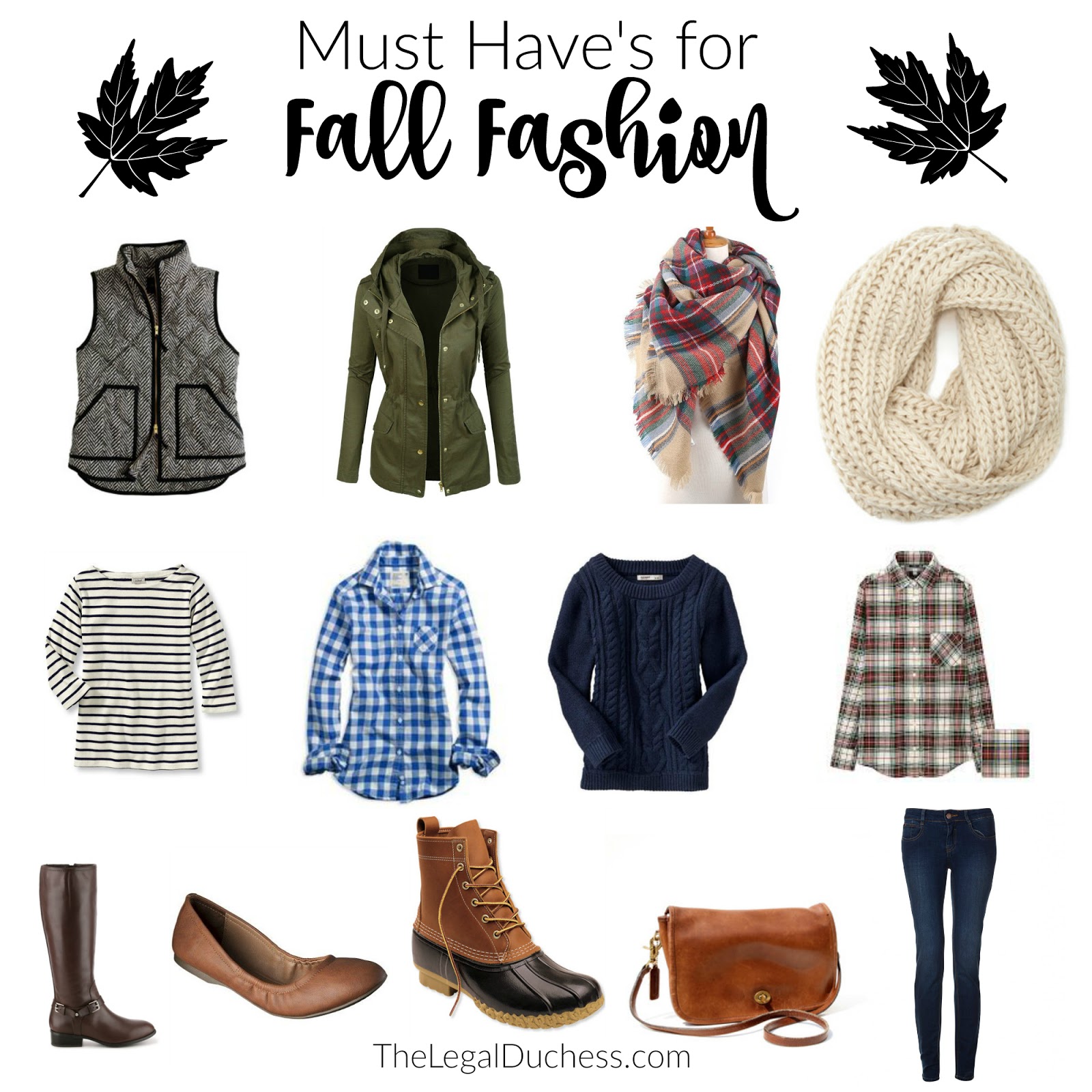 My Must Have's for Fall Fashion The Legal Duchess