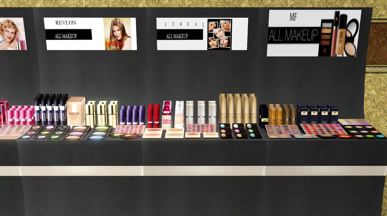 Ladesire's creative corner) Cosmetics Counters by Ladesire