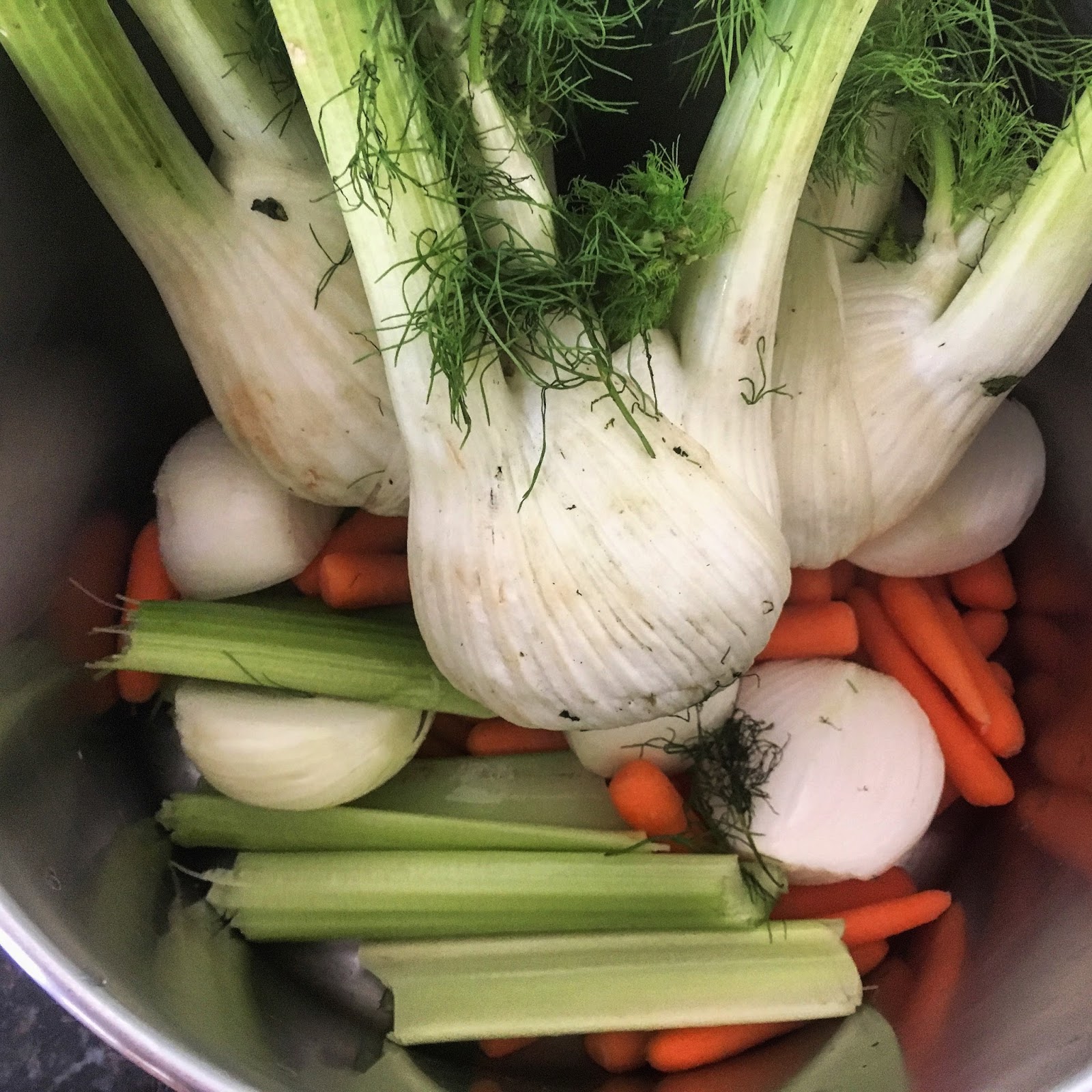 The Awesome Sauce Kitchen Garlic Fennel Soup