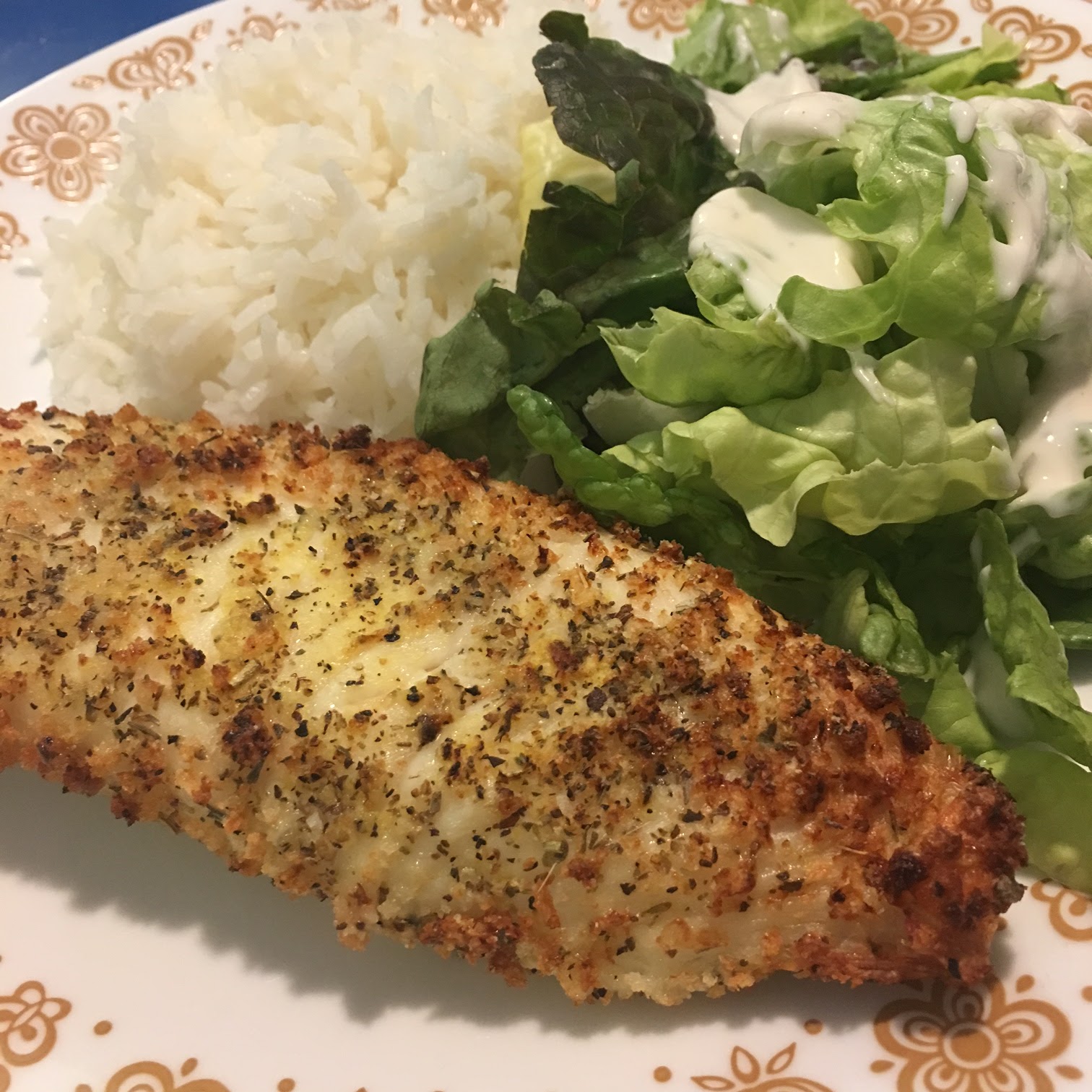 Toast to Roast Air Fried PankoCrusted Tilapia Air fryer fish