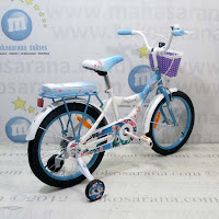 Sepeda Anak Wimcycle Frozen 18 Inci Lisensi