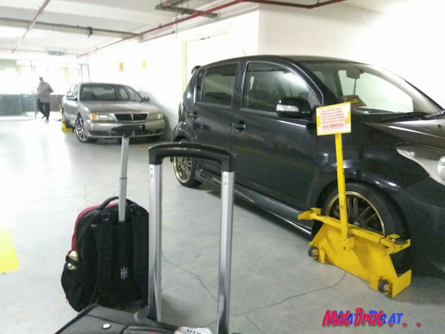 Parking Murah ke KLIA / KLIA2 di Park n Ride Putrajaya Sentral