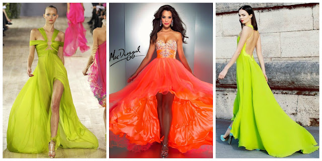 women outfit neon party dress