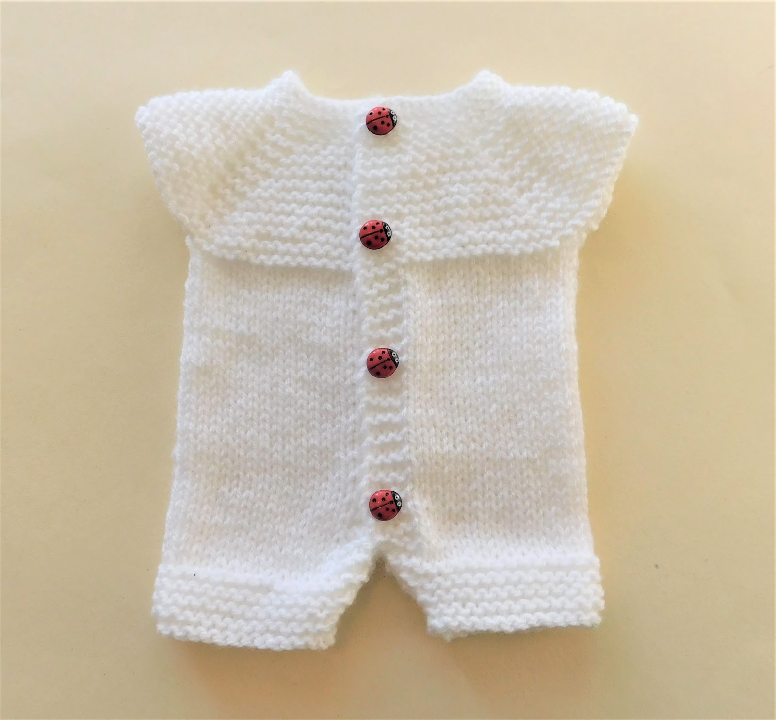 Marianna's Lazy Daisy Days Little Babbity Baby Romper in 2020 Knit