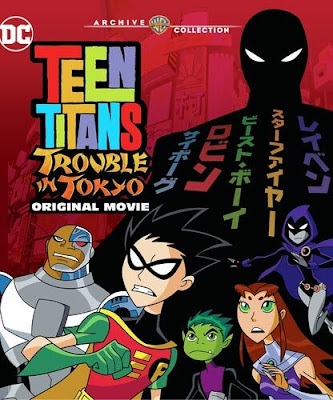 Teen Titans Trouble In Tokyo Original Movie Bluray