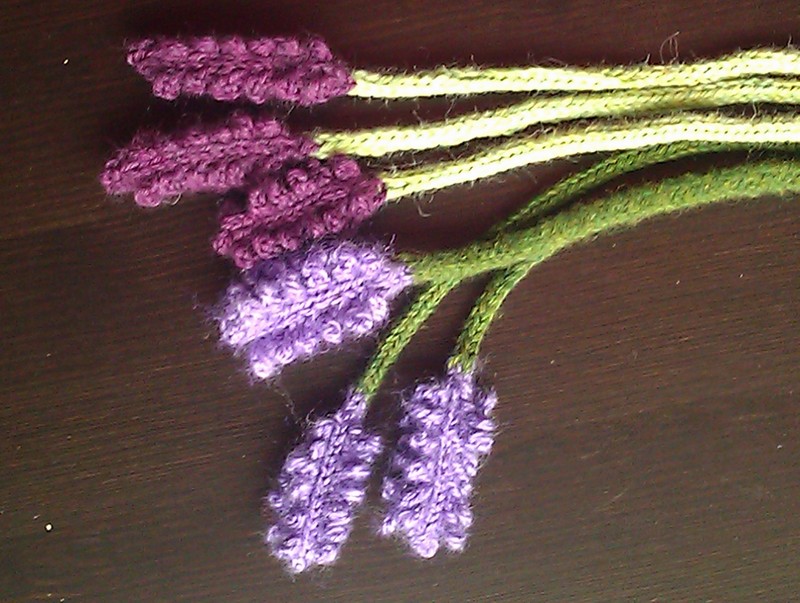Instant Knitification Knitted Flowers