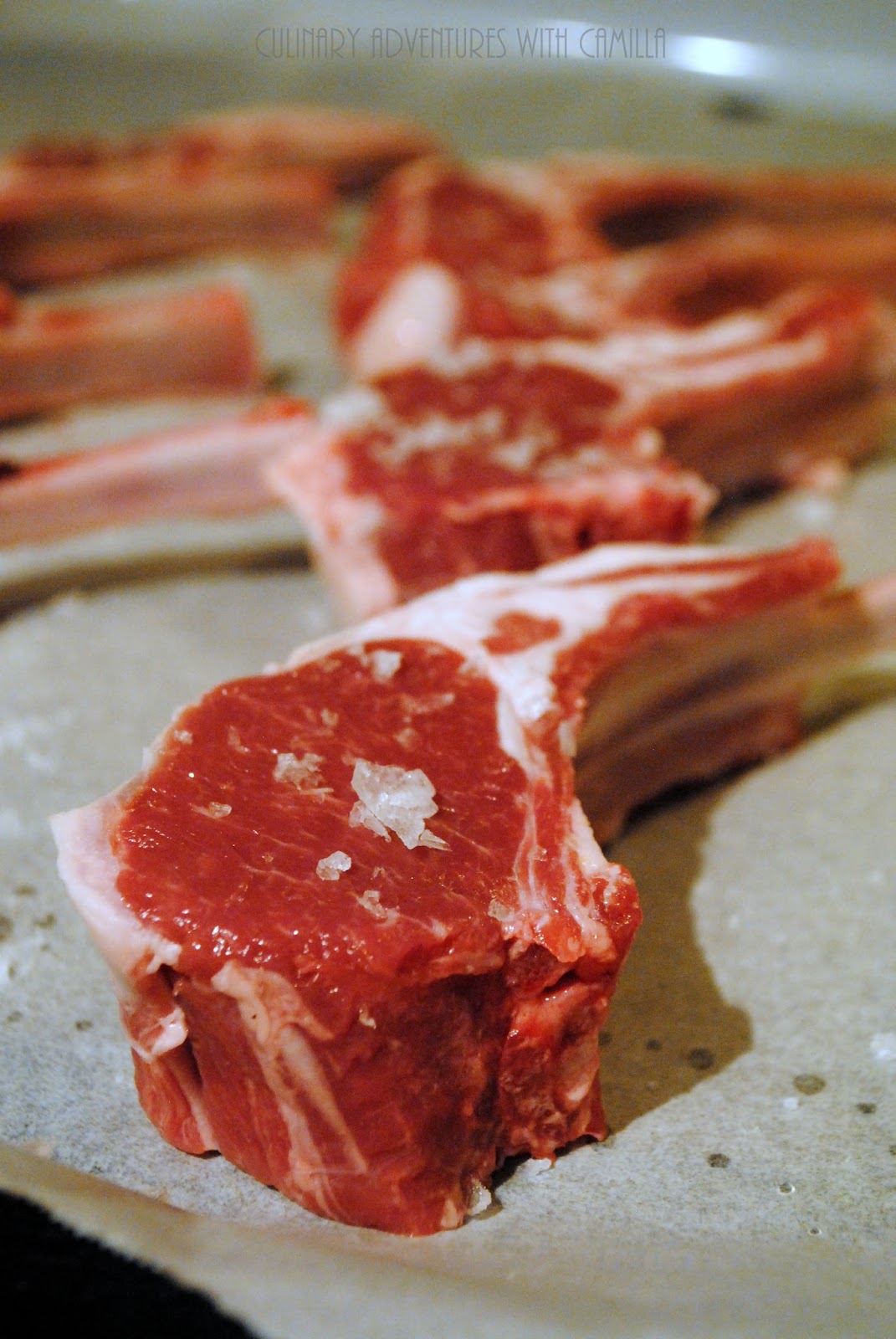 PanSeared Lamb Lollipops with