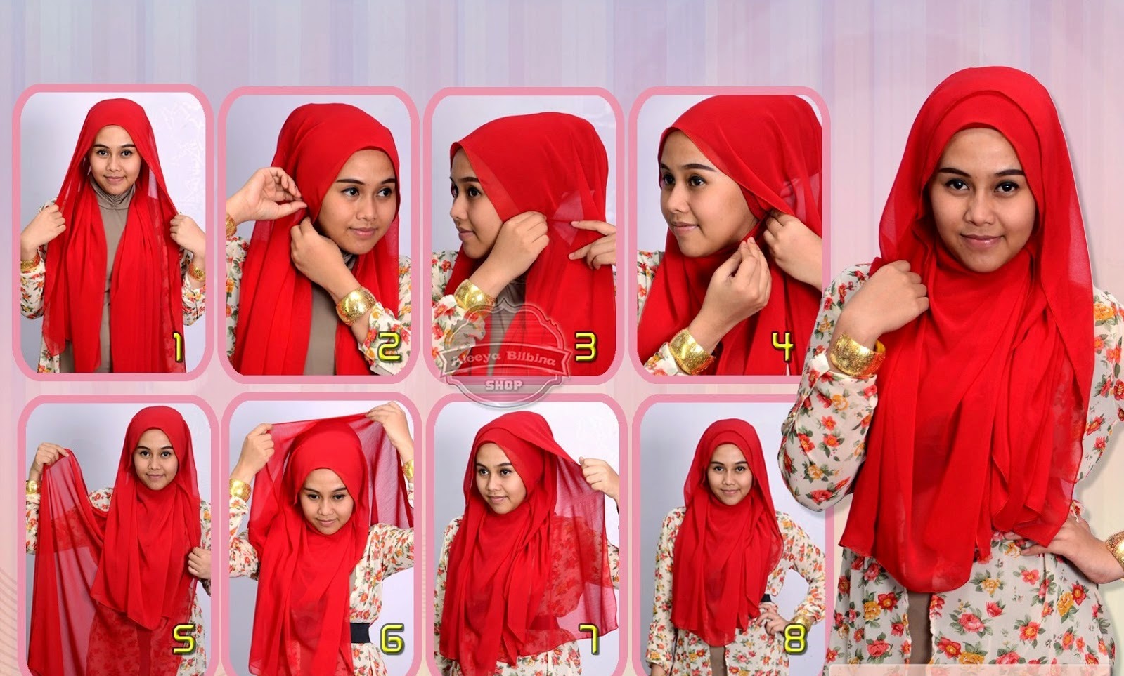 Cara Memakai Hijab Cantik Segi Empat Pashmina Segitiga Paris Cara Memakai Hijab Cantik Segi Empat Pashmina Segitiga Paris