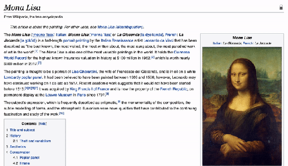 Wikipedia Rilis Fiktur Terbaru pada Pratinjau Halaman