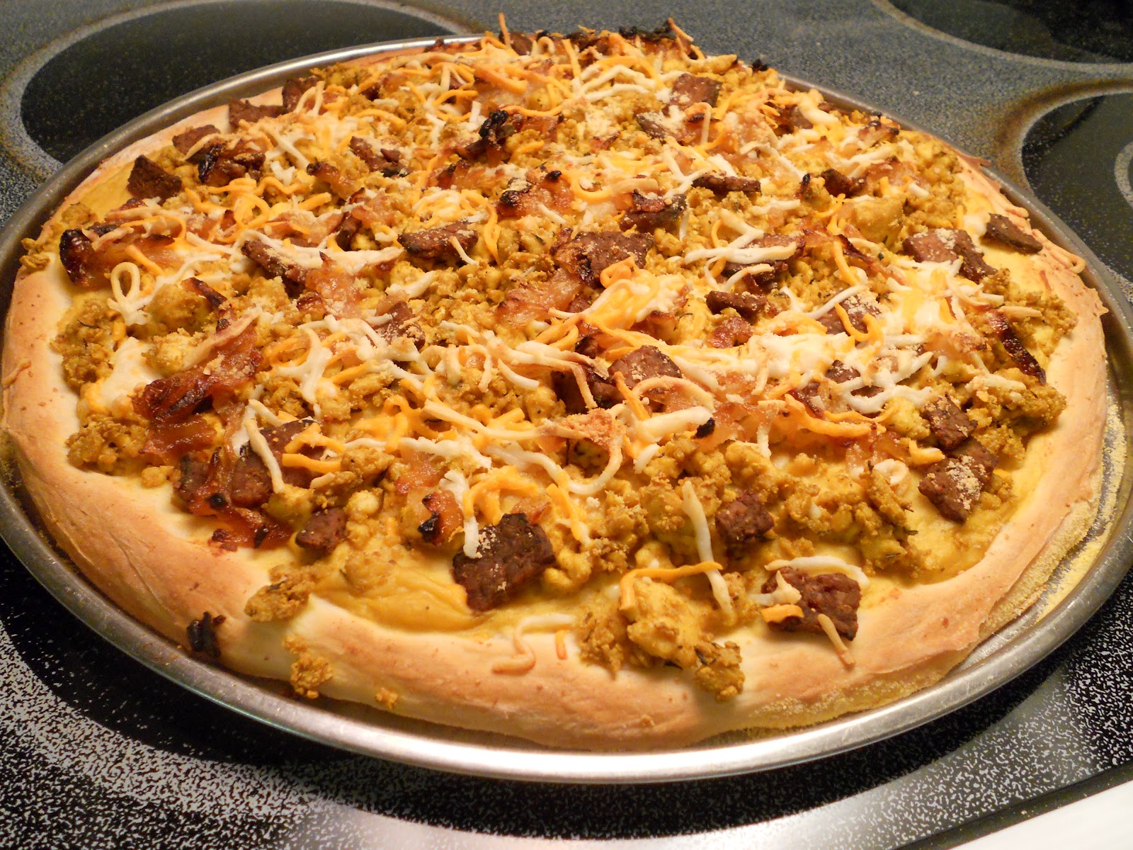 VegBergers Nifty Pizza 14 Indiana!