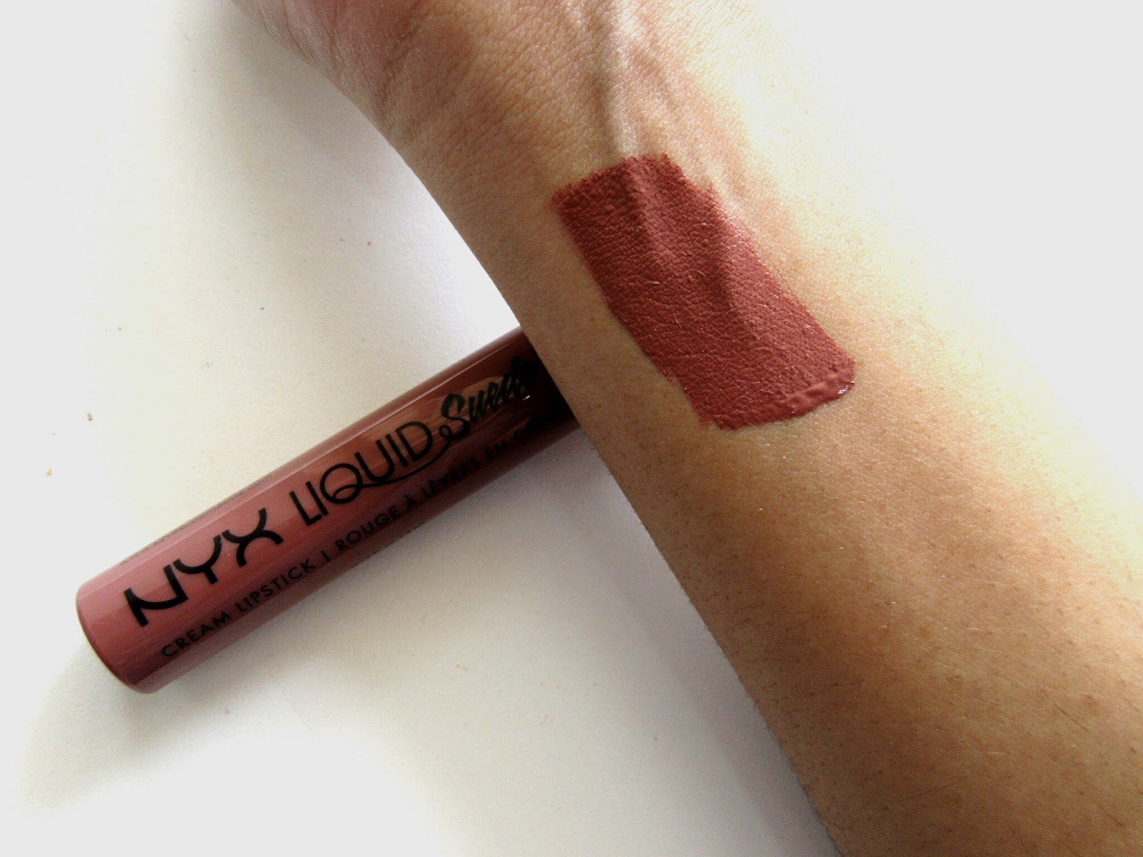 Nyx Liquid Suede Soft Spoken Review Freiha Writes