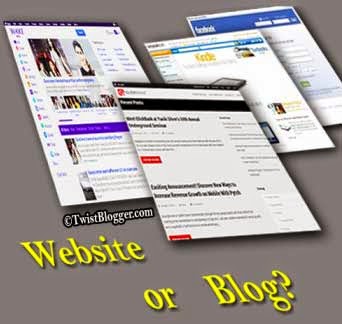What is Difference Between Blog And Website