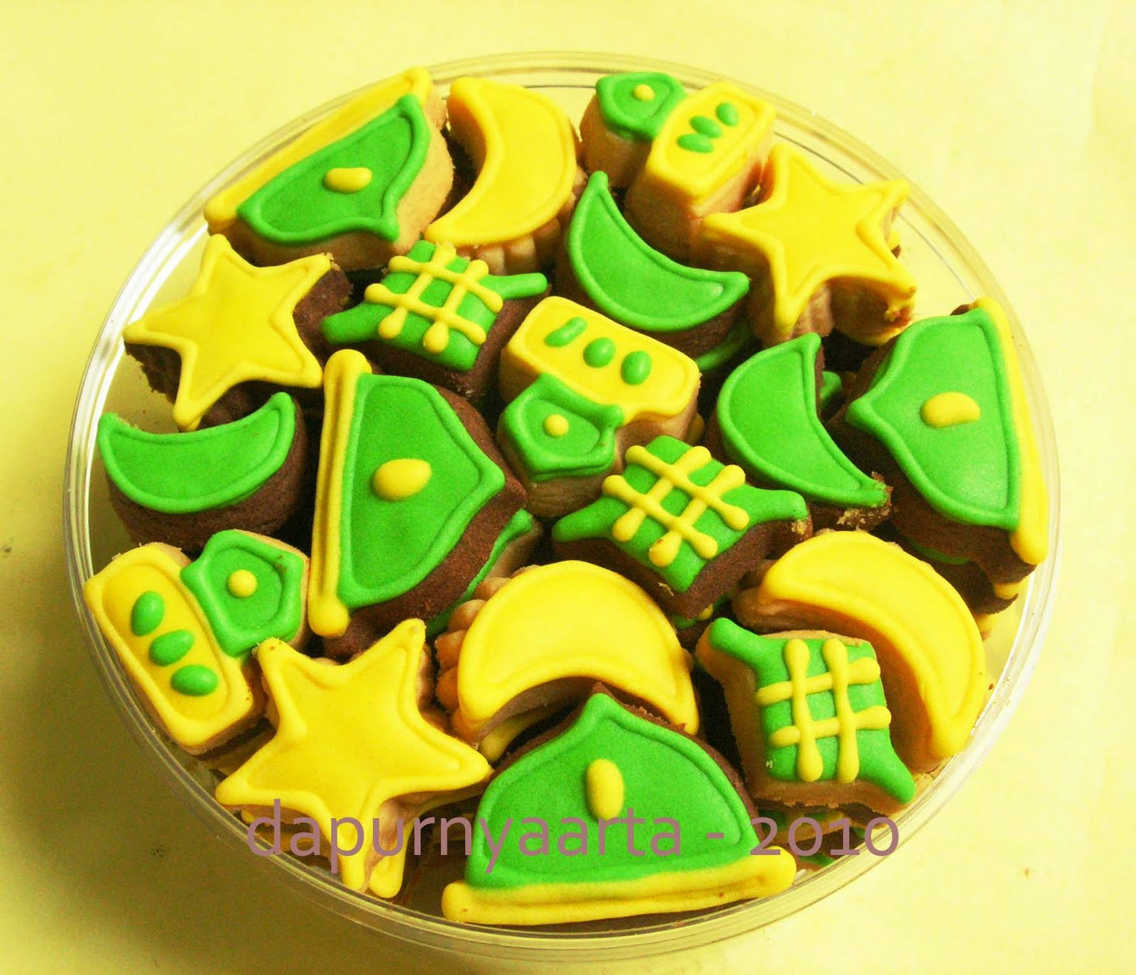 Dapurnya Arta: Cookies Tema Idul Fitri