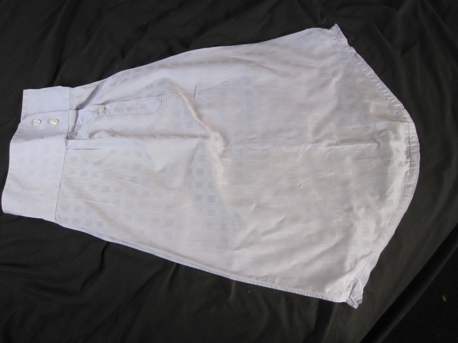 SALUBRIOUS: How to Upcycle and old Men's Shirt into a baby Sleepsack