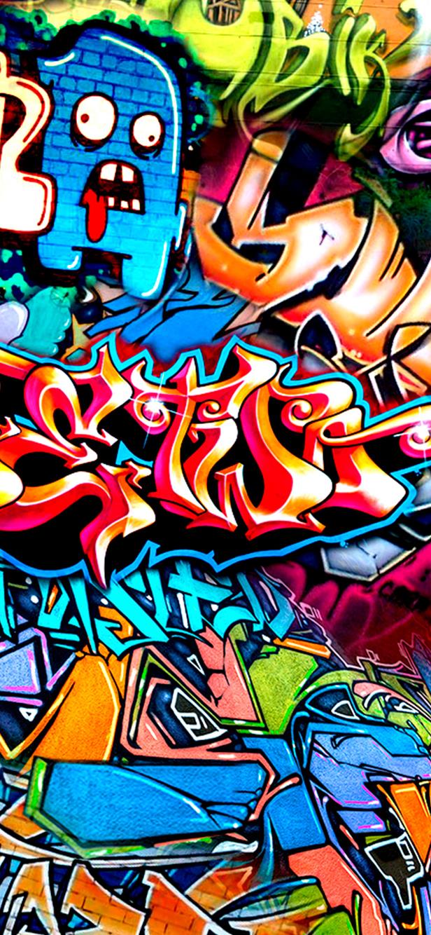 iPhone Wallpaper Graffiti street art, graffiti backgrounds for iPhone HD