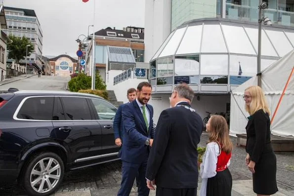 Crown Prince Haakon of Norway attended the Norwegian international Film Festival 2015 