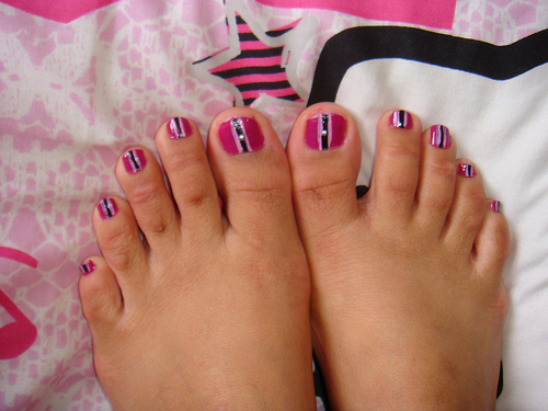summer toe nail design - pccala
