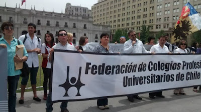 Federación de Colegios Profesionales pide al Gobierno  que la gratuidad se inicie en universidades del Estado