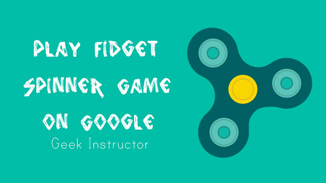 Google Fidget Spinner