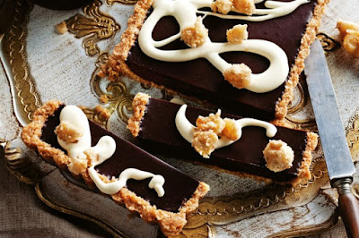 Choc macadamia rum tart desserts recipes Choc macadamia rum tart desserts recipes