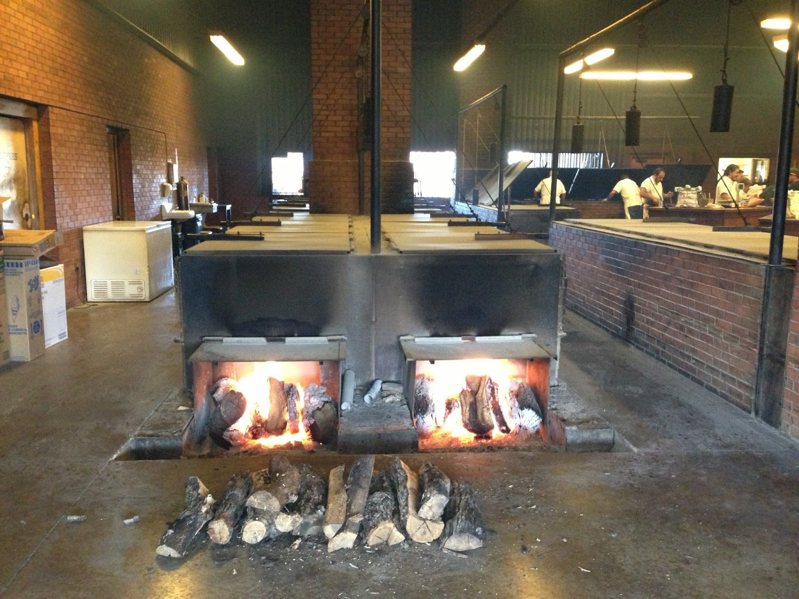Man Up Tales of Texas BBQ™ The pit at Kreuz Market (Lockhart, TX)