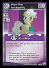 My Little Pony Mayor Mare, Town Leadership The Crystal Games CCG Card