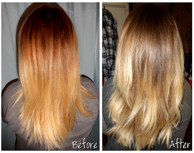 DIY Ombre for Light Hair ~ Bows and Curtseys
