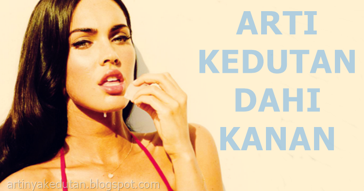Arti Kedutan Dahi Kanan - ARTINYA KEDUTAN
