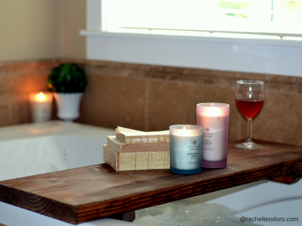 DIY Bathtub Spa Shelf Rachel Teodoro