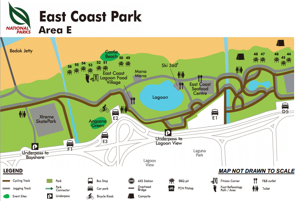 EeyoreGoesTravelling: Cycling @ East Coast Park on Hari Raya Eve~!