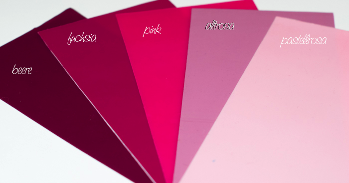 Was Ist Der Unterschied Zwischen Pink Und Rosa SP-Kerzen, Kerzenshop,Hochzeitskerze,Gästekerze,Kerzen Shop,Taufkerzen