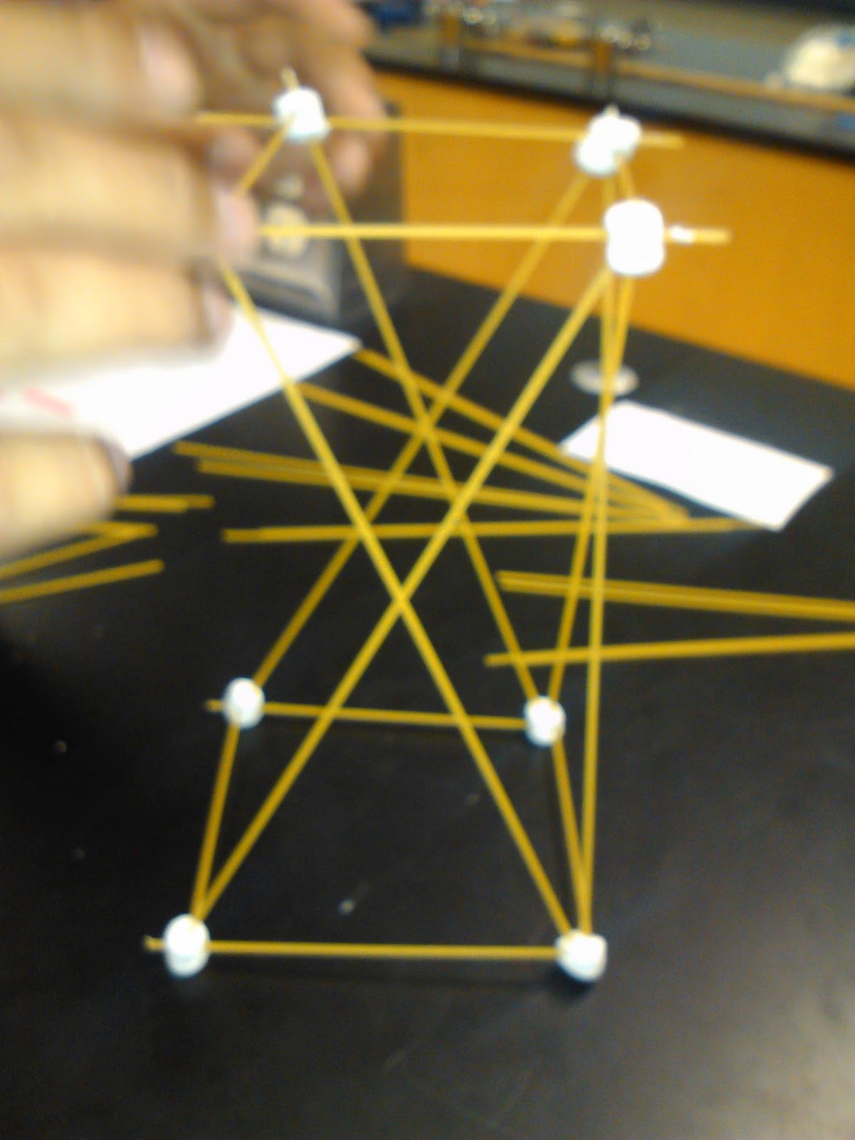 Spaghetti And Marshmallow Tower Game