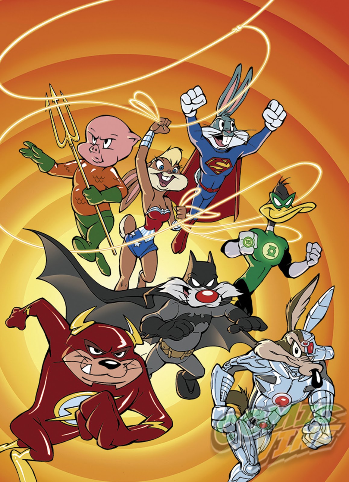 Comicrítico: Superhéroes DC y LOONEY TUNES se unen en portadas alternativas