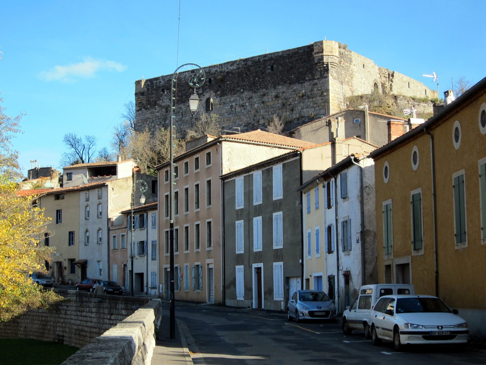 Sunny Day in Quillan, France