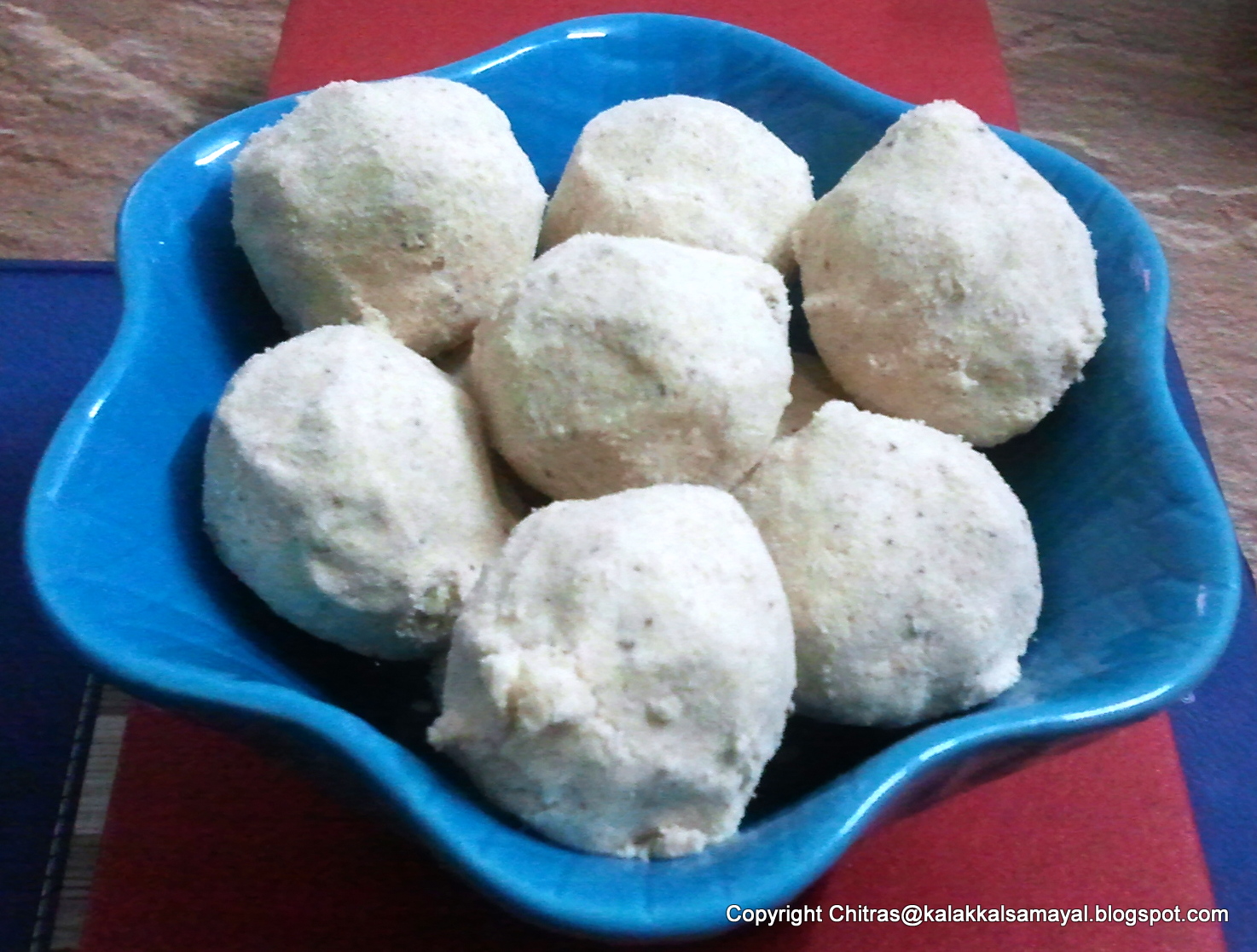 kalakkalsamayal Wheat Flour Balls