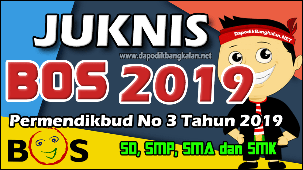 JUKNIS BOS Tahun 2019 SD, SMP, SMA, SMK (Permendikbud