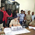 गोरखपुर :  राजू यादव हत्याकांड में वांछित 25 हजारी दो अपराधी असलहे संग हुए गिरफ्तार