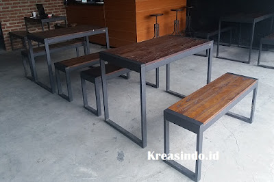 Harga Jasa Pembuatan Meja Kafe Rangka Besi dan Multiplek Terbaru Harga Jasa Pembuatan Meja Kafe Rangka Besi dan Multiplek Terbaru