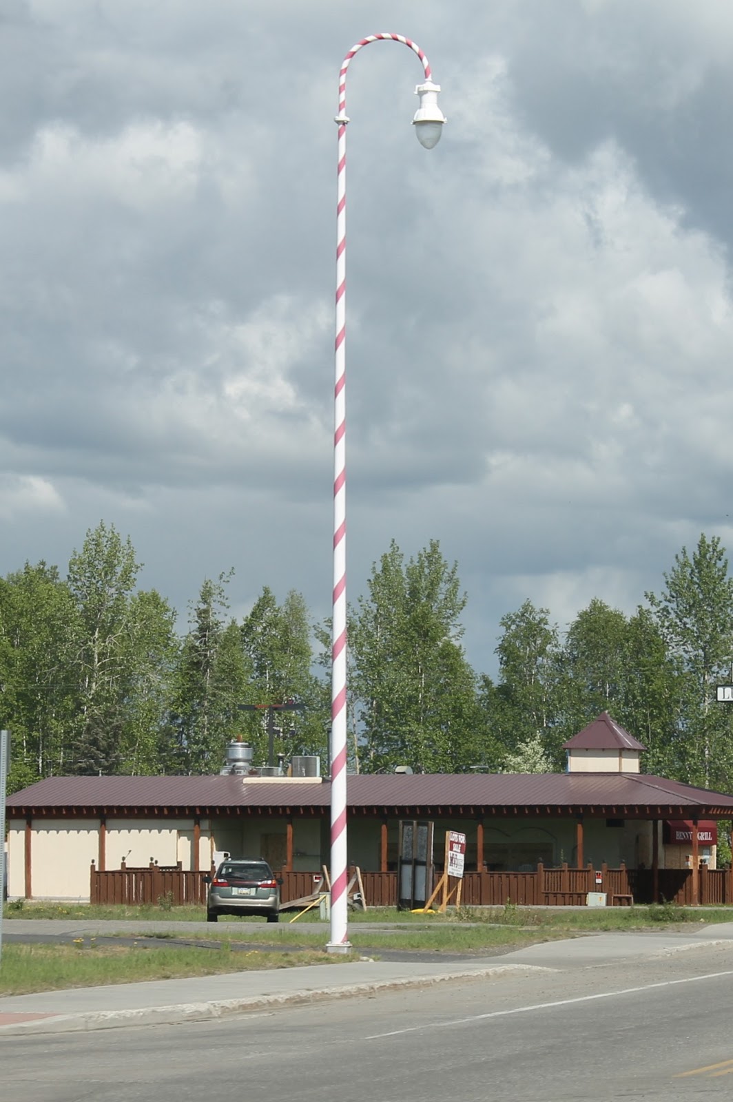 Baked Alaska North Pole, Alaska and a tour of Fairbanks