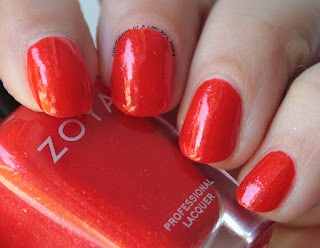 Zoya Paradise Sun Collection swatch of Aphrodite