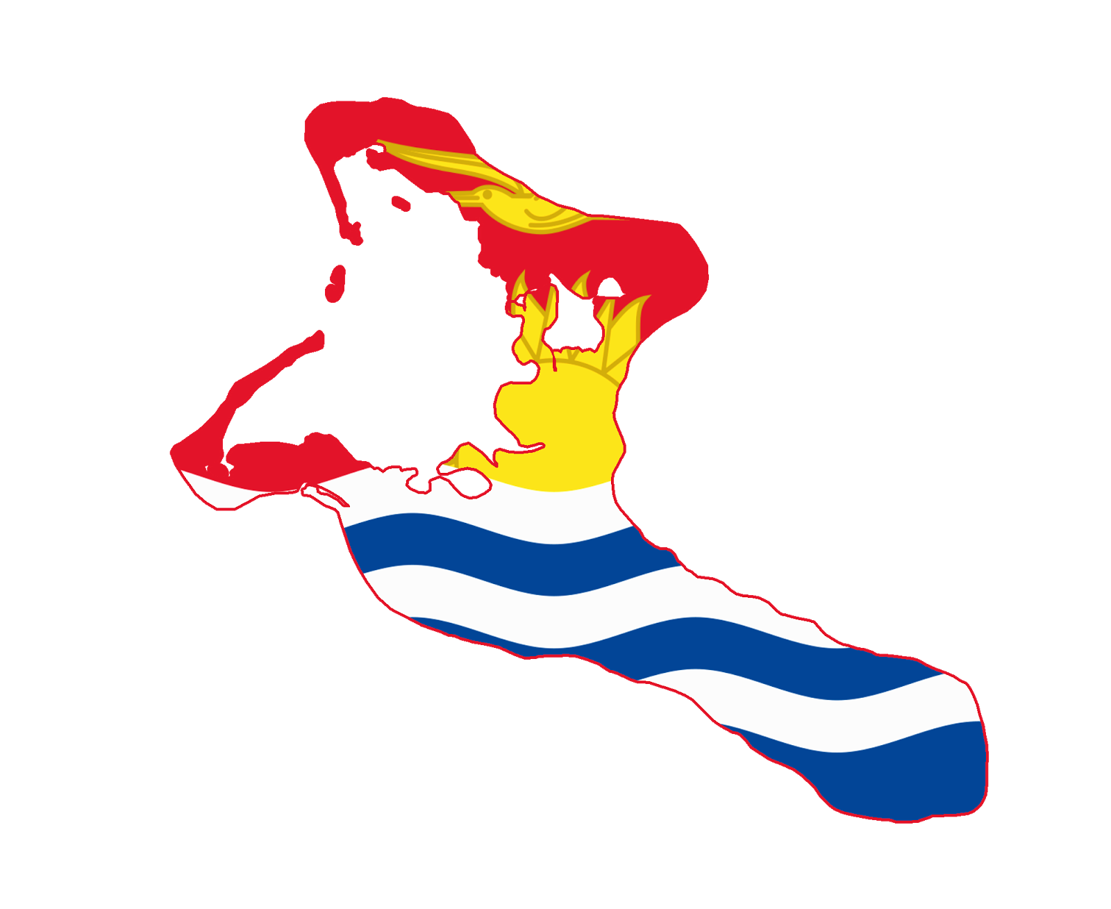 Graafix!: Wallpaper Flag of Kiribati