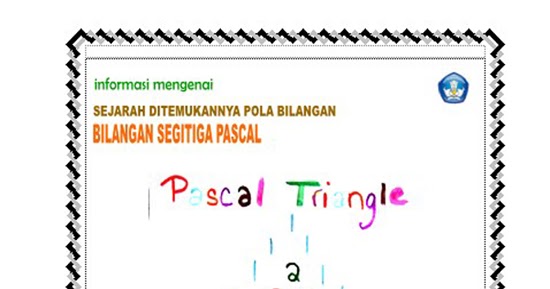 Makalah Tentang Sejarah Ditemukannya Pola Bilangan