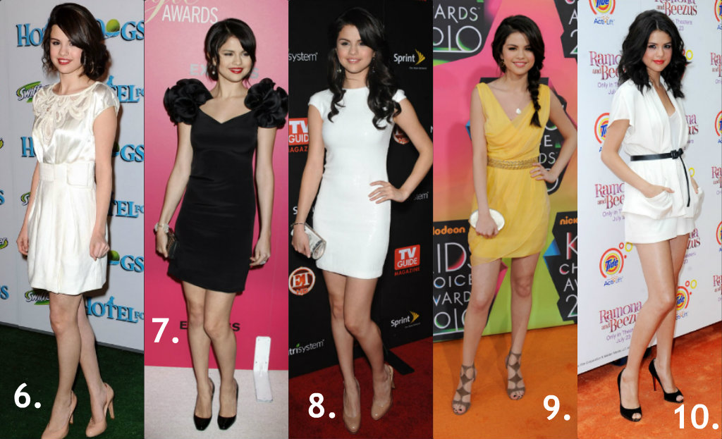Bella's Fashion Blog: Evolution of Style: Selena Gomez