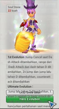 Smile Joker Evolution Lost Saga Indonesia