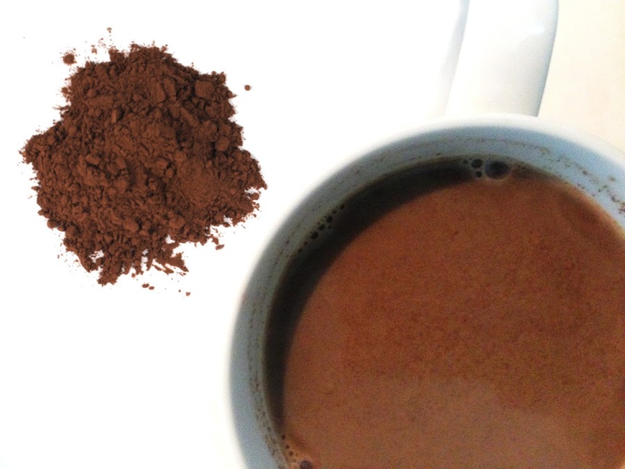 Chocolate caliente con leche de coco Cocina