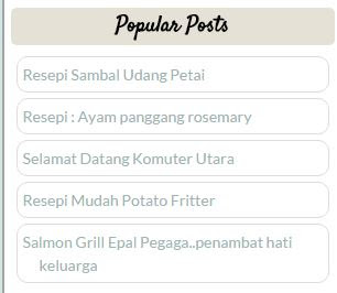 popular post, entry terbaik, resepi ringkas, sambal udang petai