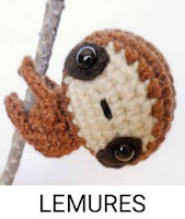 PATRONES LEMURES AMIGURUMI