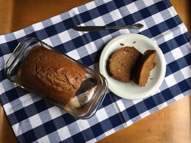 Flavorful and moist Cinnamon banana bread