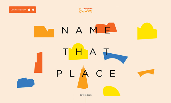 Name That Place Trend and Inspiration Web Design 2018 - Name That Place