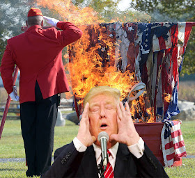 trump-american-legion-flag-burning